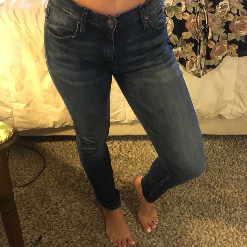 Hudson Midrise Ankle Skinny Jean